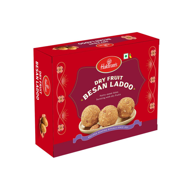 Haldiram's  Mithas Besan Ladoo - Dry Fruit
