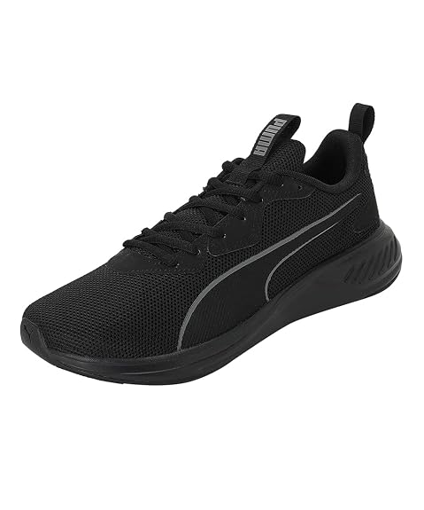 Puma Unisex-Adult Incinerate Black-Black Running Shoe - 11 UK
