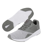 Puma unisex-adult Trigger Ultra Gray / White / Black Running Shoe - 11 UK