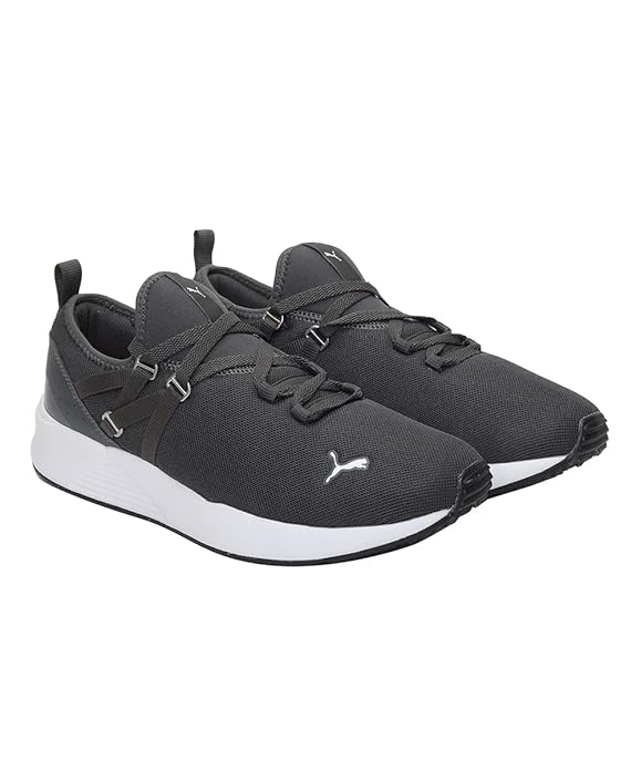 PUMA | Pacer Fire Men's Shoes | Dark Shadow-White | 11UK