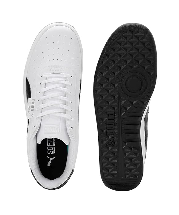 Puma Mens G.Vilas 2.0 White-Black Sneaker - 10UK