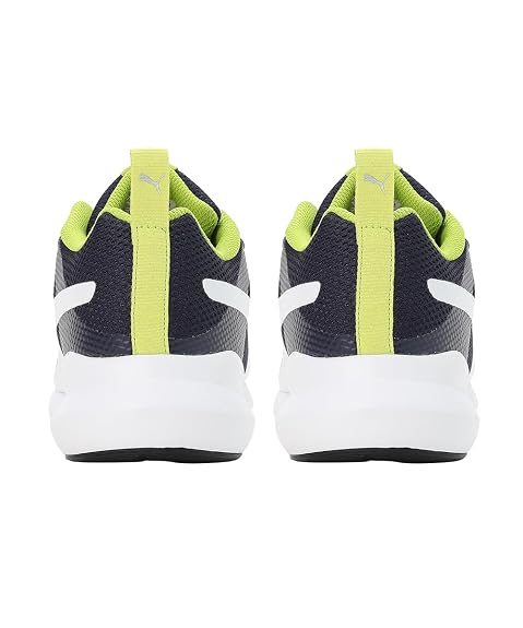 Puma Men's Peacoat-Puma White-Limepunch Sneakers - 7 UK/India