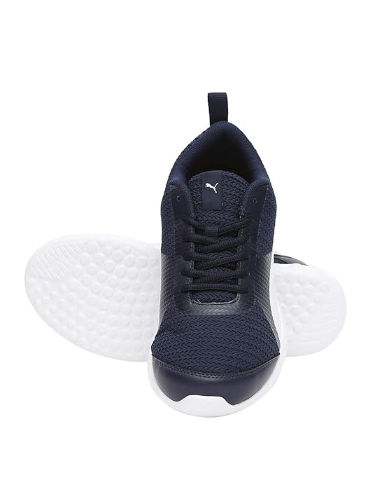 Puma Mens Xyork Peacoat-White Running Shoe - 10 UK