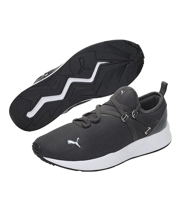 PUMA | Pacer Fire Men's Shoes | Dark Shadow-White | 11UK