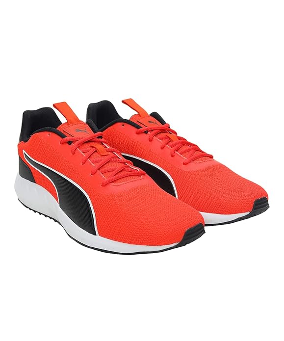 Puma Unisex Grandeur Walking Shoe, Cherry Tomato Black White, 8