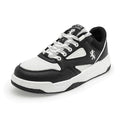 Red Tape Lifestyle Sneaker Shoes for Men | Elegantly Rounded Front, Soothing Insole & Impact-Resistant Comfort White/Black 9 UK