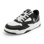 Red Tape Lifestyle Sneaker Shoes for Men | Elegantly Rounded Front, Soothing Insole & Impact-Resistant Comfort White/Black 9 UK