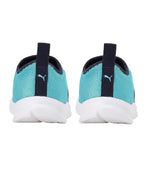 Puma Unisex-Kid Smile PS Blue Atoll-Peacoat-White Sneaker - 13UK