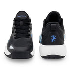 Red Tape Lifestyle Casual Shoes for Men | Classic Rounded Toe, Soothing Insole & Impact-Resistant Comfort_ Black/Blue 9 UK