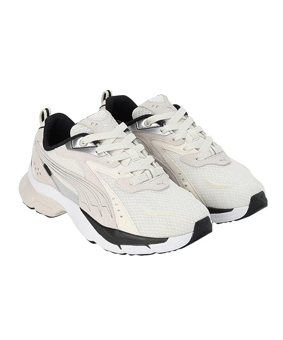 PUMA Womens Phlox Chrome Wns Pristine-White Sneaker - 4UK