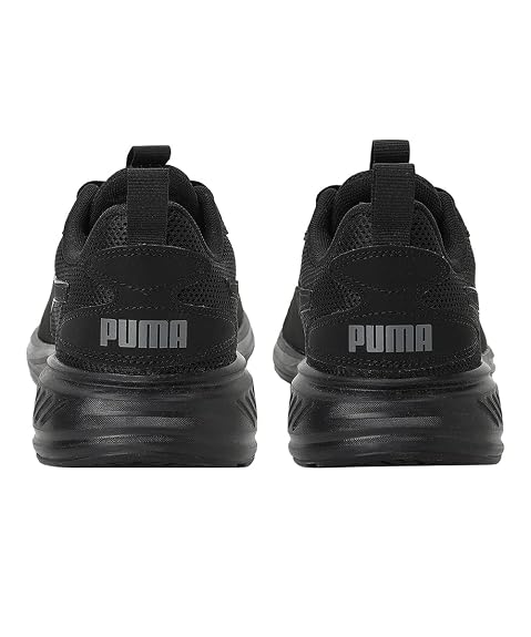 Puma Unisex-Adult Incinerate Black-Black Running Shoe - 11 UK