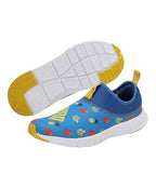Puma Unisex-Kid Yaris Junior V1 Victoria Blue-White-Dandelion Sneaker - 6UK