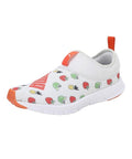 Puma Unisex-Kid Yaris Junior V1 Nasturtium-White Sneaker - 5UK