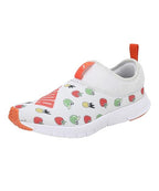 Puma Unisex-Kid Yaris Junior V1 Nasturtium-White Sneaker - 5UK