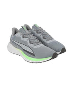 PUMA Men, Exotine 2.0, Cool Mid Gray-Cool Dark Gray-Spring Fern, Running Shoe, 11UK