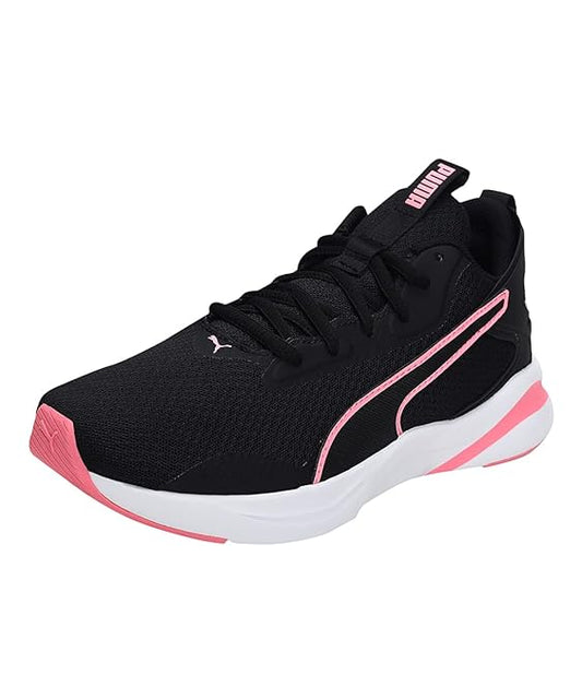 Puma Womens Softride Rift WN's Walking Shoe ( Black-Luminous Peach , 3 )