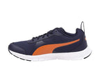 Puma Mens Whisk Peacoat-Vibrant Orange Running Shoe - 6 UK