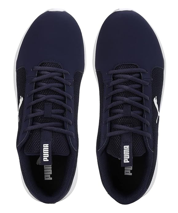 PUMA Mens Garry Peacoat-White-Black Sneaker - 9UK