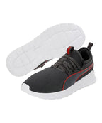 PUMA Men, Manor V2, Dark Shadow-High Risk Red-White, Sneaker, 9UK
