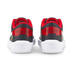PUMA Unisex Kids Ferrari Drift Cat Delta V PS Black White Sneaker  Size 13