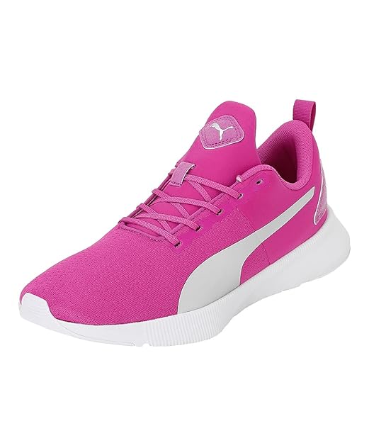 Puma Womens Flyer Runner Femme WN's Gray Violet-Sunblaze Running Shoe - 4 UK