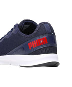 PUMA  Hustle V2 Men's Shoes  (Peacoat-High Risk Red , 6)
