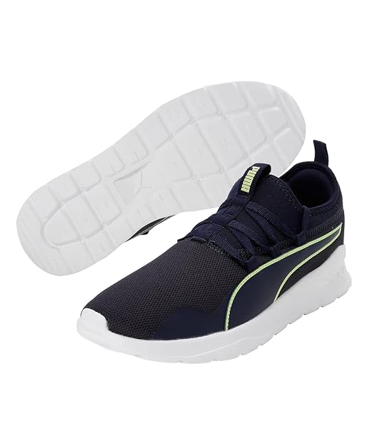 PUMA Men, Manor V2, Peacoat-Fizzy Apple, Sneaker, 11UK