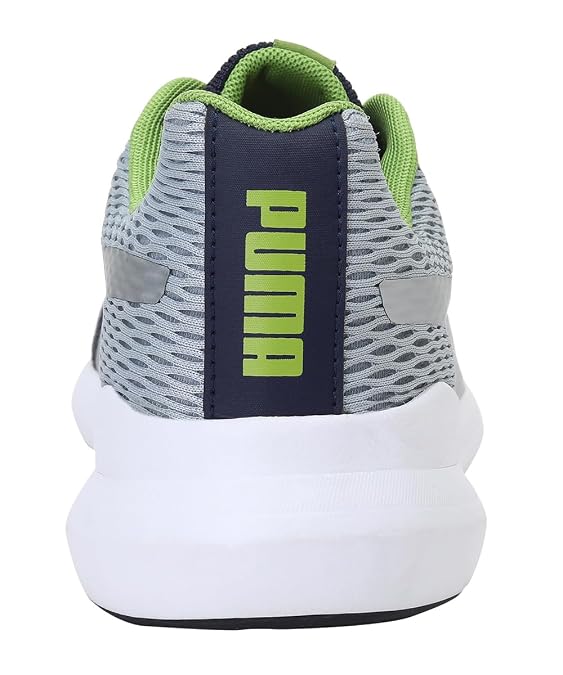 Puma Mens Wave V1 Peacoat-Quarry-Greenery Running Shoe - 6 UK