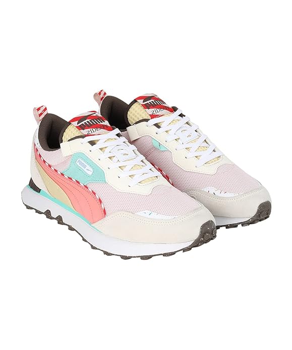 PUMA Unisex-Adult Rider FV Milkshake Rose Dust-Chocolate Sneaker - 6UK