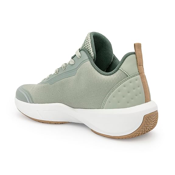 Red Tape Basketball Shoes for Men | Cultured Round-Toe Shape & Cushioning Technology Olive 9 UK