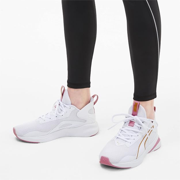 PUMA | SOFTRIDE Rift Women's Walking Shoes | White-Foxglove | 3.5UK