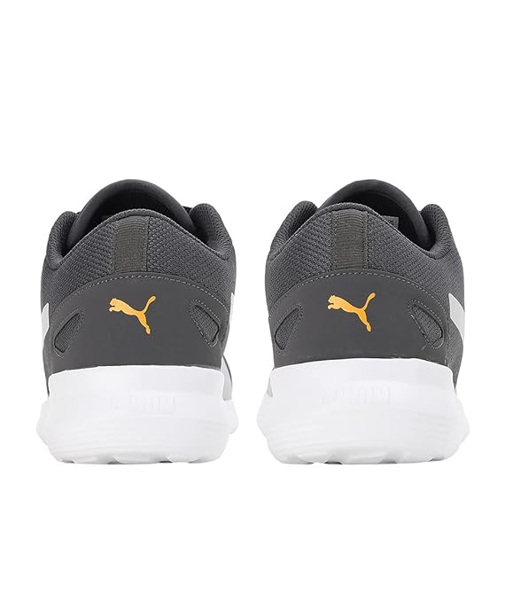 Puma Mens Volant, Asphalt-High Rise-Tangerine, Sneaker - 10UK