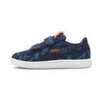 Puma Unisex-Child Smash v2 Archeo V PS Lapis Blue-Peacoat Sneaker - 2 UK