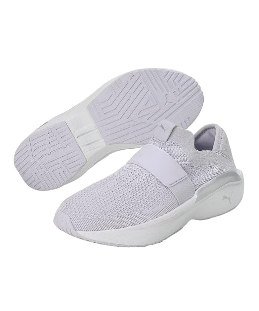 Puma Womens Enlighten Strap WN's Spring Lavender-Silver Training Shoe - 4UK