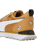Puma Unisex-Adult BMW MMS Rider FV Amber-White Sneaker - 6 UK