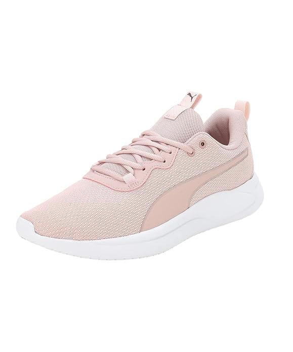 PUMA Unisex-Adult Resolve Modern Rose Quartz-White Running Shoe - 3UK