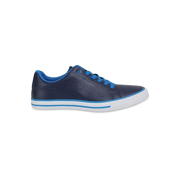 Puma Men's Poise Perf Idp Sargasso Sea-Electric Blue Lemonade Sneakers - 6 UK