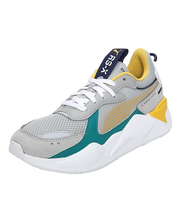 Puma Unisex-Adult RS-X Toys High Rise-Puma White Sneaker - 3.5 UK