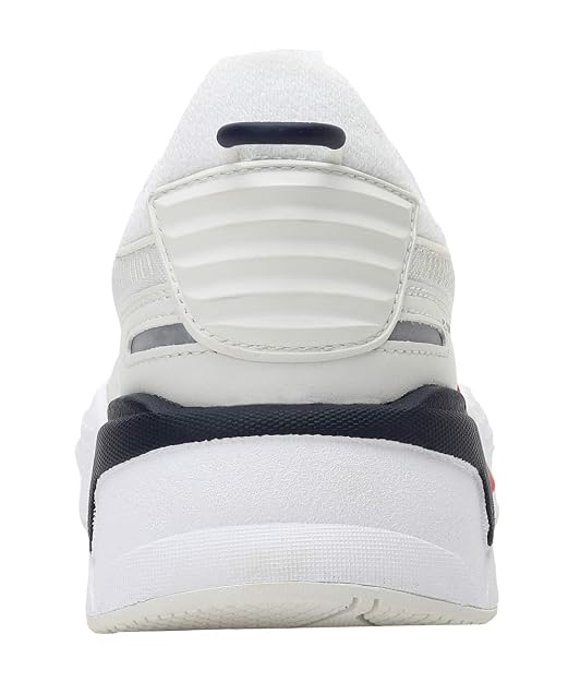 PUMA | RS-X Pop Unisex Shoes | Marshmallow-Poppy Red | 3.5UK