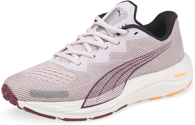 PUMA Womens Velocity Nitro 2 Running Sneakers Shoes (Purple , 4 )