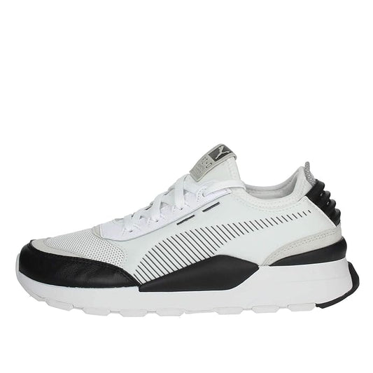 Puma Unisex-Adult RS-0 CORE White-Castlerock-Gray Violet Sneaker - 3 UK