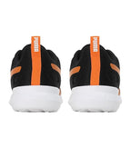 Puma Mens Fireball Black-Vibrant Orange-White Sneaker - 9UK