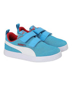 PUMA Unisex Kids Courtflex v2 Mesh V PS Sneaker (Ocean Dive White , 2 )