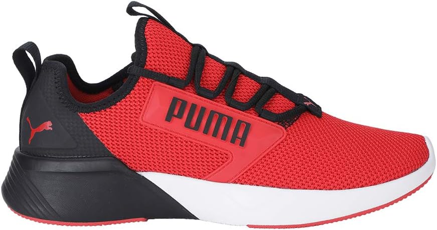 PUMA Men's Retaliate Competition Running Shoes ( High Risk Red-Black , 8 )