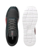 Puma Mens Wembley Dark Shadow-High Risk Red Sneaker- 6 UK