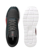 Puma Mens Wembley Dark Shadow-High Risk Red Sneaker - 10 UK