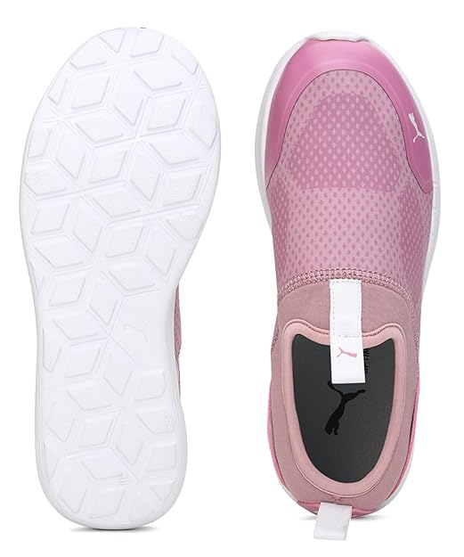 Puma Women Comfort Slipon V2 Sneaker ( Foxglove-White , 5 )