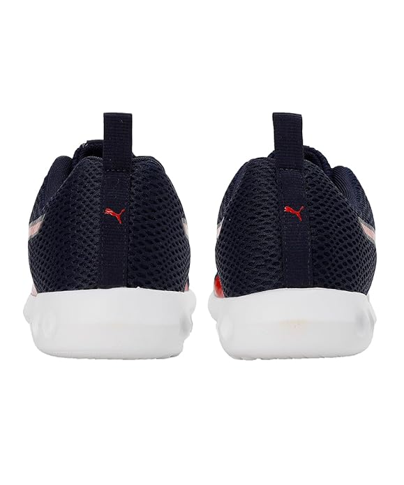Puma Men Dwane Idp Peacoat-High Risk Red Running Shoes-11UK