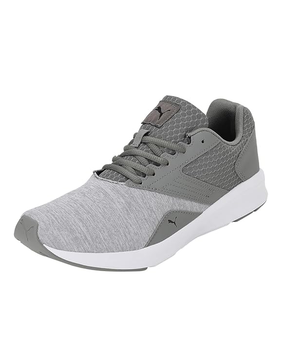 Puma unisex-adult Trigger Ultra Gray / White / Black Running Shoe - 11 UK