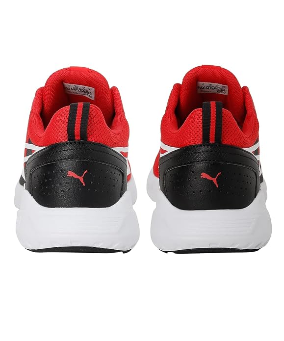 PUMA Unisex-Adult All-Day Active High Risk Red-White-Black Walking Shoe - 11 UK